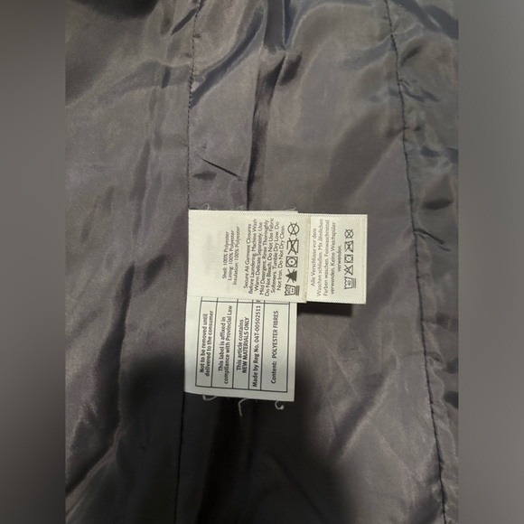 Eddie Bauer Black Quilted Mod Black Jacket - Picture 7 of 9